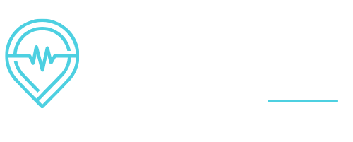 Clínicas El Salvador White Logo